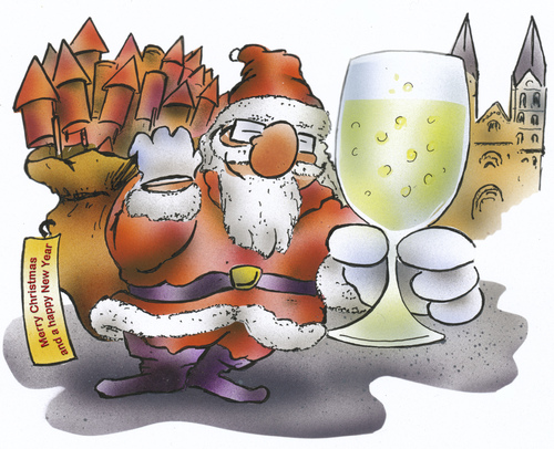 Cartoon: merry Christmas (medium) by HSB-Cartoon tagged xmas,christmas,santa,claus,newyeareve,new,year,eve,present,sekt,neujahr,sylvester,weihnachten,nikolaus,weihnachtsmann,geschenke,airbrush,airbrushillustration,airbrushcartoon,xmas,christmas,santa,claus,newyeareve,new,year,eve,present,sekt,neujahr,sylvester,weihnachten,nikolaus,weihnachtsmann,geschenke,airbrush,airbrushillustration,airbrushcartoon