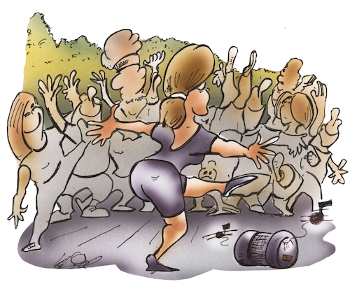 Cartoon: outdoor fitness (medium) by HSB-Cartoon tagged outdoor,sport,fitness,workout,trainer,worklifebalance,turnen,turnübung,yoga,sportveranstaltung,sporttreff,übungsleiterin,bewegung,bewegen,karikatur,cartoon,park,treff,training,aerobic,tanzen,outdoor,sport,fitness,workout,trainer,worklifebalance,turnen,turnübung,yoga,sportveranstaltung,sporttreff,übungsleiterin,bewegung,bewegen,karikatur,cartoon,park,treff,training,aerobic,tanzen