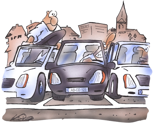 Cartoon: Parkplatzenge (medium) by HSB-Cartoon tagged parkplatz,parkfläche,parken,parkmöglichkeit,parkhaus,auto,suv,enge,innenstadt,verkehr,parkbucht,parknot,parkplatz,parkfläche,parken,parkmöglichkeit,parkhaus,auto,suv,enge,innenstadt,verkehr,parkbucht,parknot