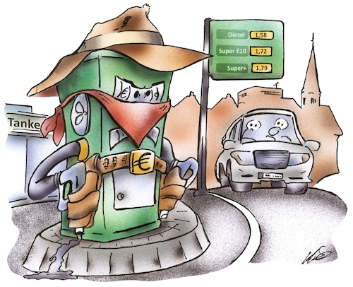 Cartoon: Spritpreise (medium) by HSB-Cartoon tagged tanken,tankstelle,tanksäule,spritpreise,benzin,super,diesel,e10,autofahrer,tank,aral,shell,esso,bp,total,kraftfahrstoff,kraftstoff,kraftstoffverbrauch,karrikatur,karikatur,tanken,tankstelle,tanksäule,spritpreise,benzin,super,diesel,e10,autofahrer,tank,aral,shell,esso,bp,total,kraftfahrstoff,kraftstoff,kraftstoffverbrauch,karrikatur,karikatur