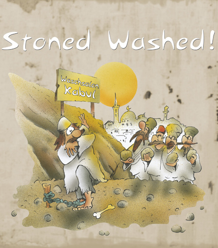 stoned washed