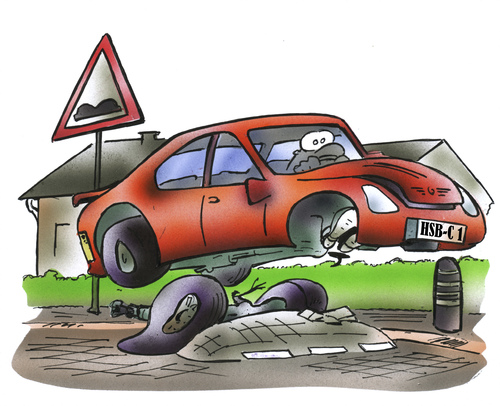 Cartoon: Strassenschwelle (medium) by HSB-Cartoon tagged auto,strasse,strassenschwelle,strassenbuckel,verkehr,verkehrsberuhigung,raser,rowdy,verkehrsplanung,auto,strasse,strassenschwelle,strassenbuckel,verkehr,verkehrsberuhigung,raser,rowdy,verkehrsplanung