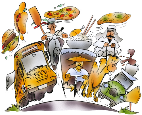 Cartoon: Streetfoodfestival (medium) by HSB-Cartoon tagged america,burger,coffee,dish,dishes,eat,eating,fastfood,food,truck,hotdog,india,italia,meal,pizza,slowfood,world,airbrush,amerika,anreise,arabien,auswahl,china,die,welt,zu,gast,entschleunigung,essen,auf,rädern,event,fast,festival,foodtruck,foodtrucks,hamburger,hot,dog,hsb,italien,japan,kaffee,kulinarisch,lebensmittel,lokalkarikatur,naher,osten,orient,pide,probieren,reis,slow,streetfood,streetfoodfestival,türkei,veranstaltung,weltreise,america,burger,coffee,dish,dishes,eat,eating,fastfood,food,truck,hotdog,india,italia,meal,pizza,slowfood,world,airbrush,amerika,anreise,arabien,auswahl,china,die,welt,zu,gast,entschleunigung,essen,auf,rädern,event,fast,festival,foodtruck,foodtrucks,hamburger,hot,dog,hsb,italien,japan,kaffee,kulinarisch,lebensmittel,lokalkarikatur,naher,osten,orient,pide,probieren,reis,slow,streetfood,streetfoodfestival,türkei,veranstaltung,weltreise