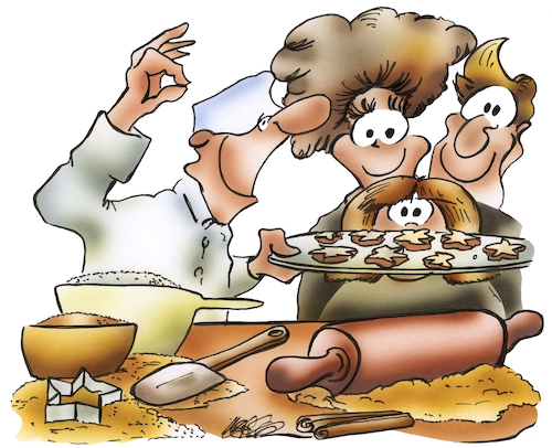 Cartoon: Weihnachtsbäckerei (medium) by HSB-Cartoon tagged backen,bäckerei,duft,familie,karikatur,karrikatur,keks,kekse,kinder,lecker,plätzchen,tradition,weihnacht,weihnachten,weihnachtsbäckerei,zimt,zimtsterne,backen,bäckerei,duft,familie,karikatur,karrikatur,keks,kekse,kinder,lecker,plätzchen,tradition,weihnacht,weihnachten,weihnachtsbäckerei,zimt,zimtsterne