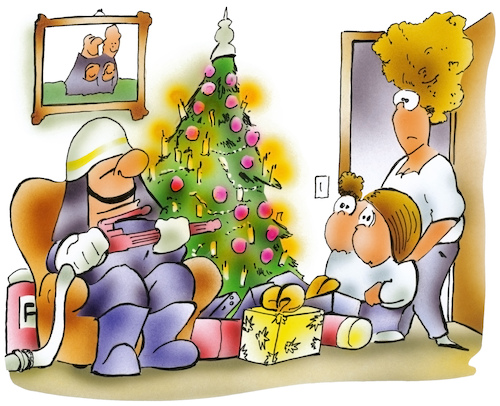 Cartoon: Weihnachtsbaum (medium) by HSB-Cartoon tagged christmas,tree,family,fire,safety,airbrush,bescherung,brand,brandmelder,feiertage,feuer,feuerschutz,feuerwehr,feuerwehrmann,hsb,hsbcartoon,karikatur,kerze,kerzenlicht,licht,lichterkette,lokalkarikatur,rauchmelder,schmuck,tanne,tannenbaum,tannenbaumschmuck,weihnacht,weihnachten,weihnachtsbaum,christmas,tree,family,fire,safety,airbrush,bescherung,brand,brandmelder,feiertage,feuer,feuerschutz,feuerwehr,feuerwehrmann,hsb,hsbcartoon,karikatur,kerze,kerzenlicht,licht,lichterkette,lokalkarikatur,rauchmelder,schmuck,tanne,tannenbaum,tannenbaumschmuck,weihnacht,weihnachten,weihnachtsbaum