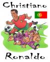 Cartoon: Cristiano Ronaldo (small) by HSB-Cartoon tagged soccer ronaldo european championship em2008