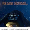 Cartoon: The Saga Continues... (small) by Cartoonfix tagged darth,vader,star,wars,donald,trump,new,job