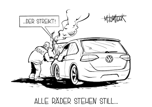 Alle Räder stehen still...