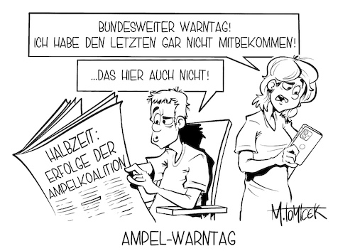 Ampel-Warntag