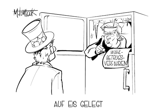 Auf Eis gelegt