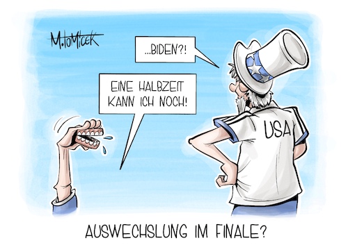 Auswechslung im Finale?