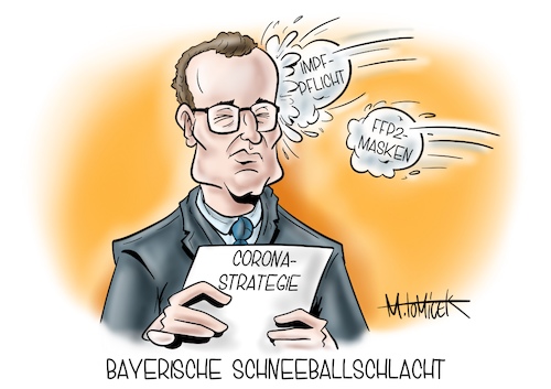 Bayerische Schneeballschlacht