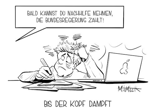 Bis der Kopf dampft