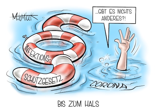 Bis zum Hals