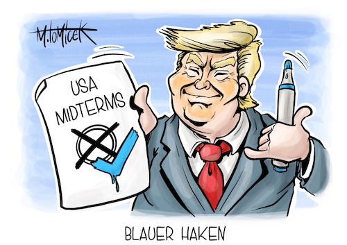 Blauer Haken