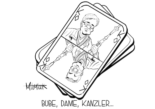 Bube Dame Kanzler