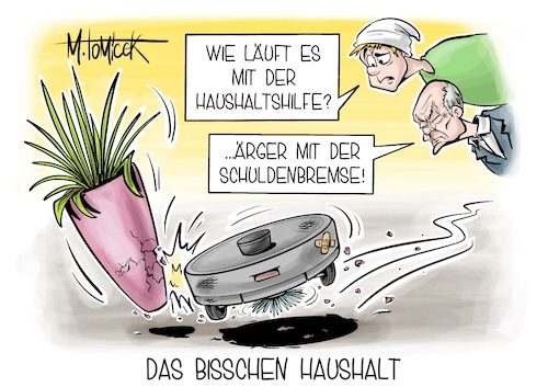 Cartoon: Das bisschen Haushalt (medium) by Mirco Tomicek tagged bundestag,beratung,beratungen,bundeshaushalt,haushalt,geld,finanzen,schuldenbremse,schulden,neuverschuldung,haushaltshilfe,ampel,koalition,regierung,cartoon,karikatur,pressekarikatur,mirco,tomicek,bundestag,beratung,beratungen,bundeshaushalt,haushalt,geld,finanzen,schuldenbremse,schulden,neuverschuldung,haushaltshilfe,ampel,koalition,regierung,cartoon,karikatur,pressekarikatur,mirco,tomicek