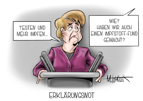 Cartoon: Erklärungsnot (medium) by Mirco Tomicek tagged angela,merkel,regierungserklärung,erklärung,regierung,regiert,corona,covid19,virus,coronakrise,bundestag,pandemie,lockdown,shutdown,testen,tests,schnelltest,coronatest,getestet,impfen,impfungen,impfstoff,impfstrategie,osterruhe,ruhe,ostern,osterfeiertage,feiertage,entschuldigung,verzeihung,fund,italien,astrazeneca,impfstofffund,cartoon,karikatur,pressekarikatur,mirco,tomicek,angela,merkel,regierungserklärung,erklärung,regierung,regiert,corona,covid19,virus,coronakrise,bundestag,pandemie,lockdown,shutdown,testen,tests,schnelltest,coronatest,getestet,impfen,impfungen,impfstoff,impfstrategie,osterruhe,ruhe,ostern,osterfeiertage,feiertage,entschuldigung,verzeihung,fund,italien,astrazeneca,impfstofffund,cartoon,karikatur,pressekarikatur,mirco,tomicek