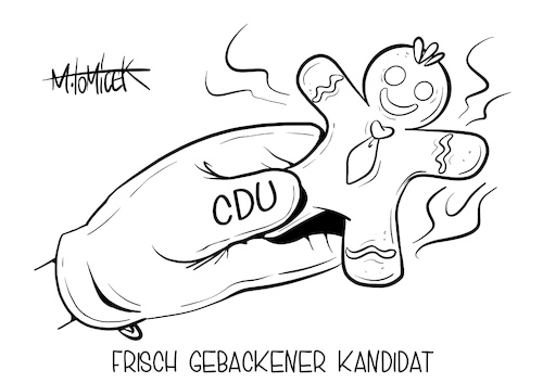 Frisch gebackener Kandidat