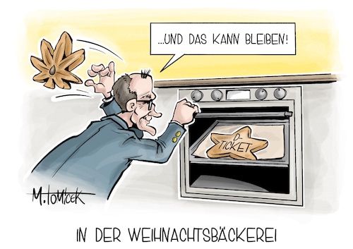 In der Weihnachtsbäckerei