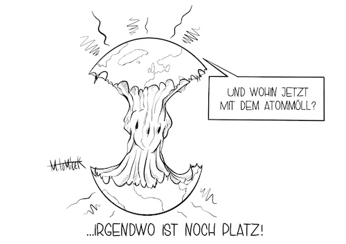 Cartoon: Irgendwo ist noch Platz! (medium) by Mirco Tomicek tagged atom,atommüll,müll,endlager,lager,neue,regionen,suche,gorleben,salzwerk,unterirdisch,nuclear,bund,bundesgesellschaft,deutschland,bge,umwelt,natur,naturschutz,umweltschutz,schutz,proteste,karikatur,cartoon,mirco,tomicek,atom,atommüll,müll,endlager,lager,neue,regionen,suche,gorleben,salzwerk,unterirdisch,nuclear,bund,bundesgesellschaft,deutschland,bge,umwelt,natur,naturschutz,umweltschutz,schutz,proteste,karikatur,cartoon,mirco,tomicek