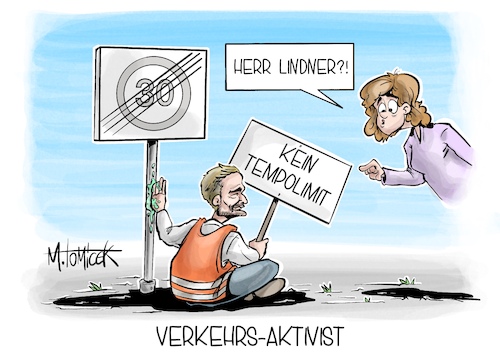 Cartoon: Verkehrs-Aktivist (medium) by Mirco Tomicek tagged fdp,christian,lindner,tempolimit,tempo,30,eu,innerorts,auto,straße,straßen,städte,verkehr,verkehrsgesetz,gesetz,ampel,klimaaktivisten,aktivisten,aktivist,kleber,kleben,karikatur,cartoon,pressekarikatur,mirco,tomicek,fdp,christian,lindner,tempolimit,tempo,30,eu,innerorts,auto,straße,straßen,städte,verkehr,verkehrsgesetz,gesetz,ampel,klimaaktivisten,aktivisten,aktivist,kleber,kleben,karikatur,cartoon,pressekarikatur,mirco,tomicek