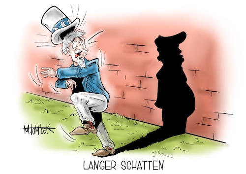 Cartoon: Langer Schatten (medium) by Mirco Tomicek tagged usa,us,präsident,präsidentschaftswahl,wahl,wahlen,joe,biden,donald,trump,künftiger,president,machtwechsel,wechsel,vereidigung,vereidigt,washington,kapitol,sicherheit,sicherheitsvorkehrung,amerika,uncle,sam,vereinigte,staaten,amt,amtswechsel,amtseinführung,schatten,eid,zeremonie,militär,nationalgarde,cartoon,karikatur,pressekarikatur,mirco,tomicek,usa,us,präsident,präsidentschaftswahl,wahl,wahlen,joe,biden,donald,trump,künftiger,president,machtwechsel,wechsel,vereidigung,vereidigt,washington,kapitol,sicherheit,sicherheitsvorkehrung,amerika,uncle,sam,vereinigte,staaten,amt,amtswechsel,amtseinführung,schatten,eid,zeremonie,militär,nationalgarde,cartoon,karikatur,pressekarikatur,mirco,tomicek