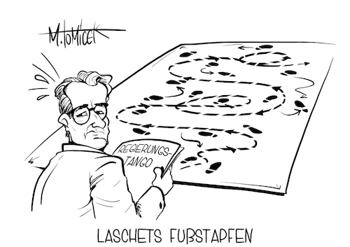 Laschets Fußstapfen