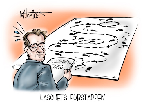 Laschets Fußstapfen