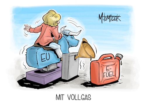 Mit Vollgas