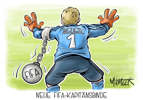 Neue FIFA-Kapitänsbinde