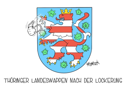 Neues Thüringer Landeswappen