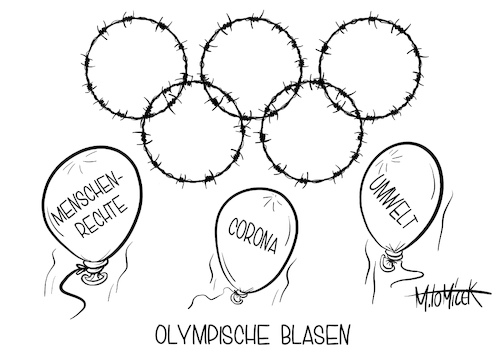 Olympische Blasen