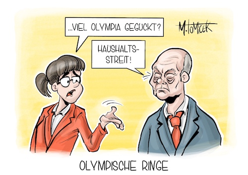 Cartoon: Olympische Ringe (medium) by Mirco Tomicek tagged olympische,sommerspiele,spiele,paris,olympia,wettkämpfe,haushalt,bundeshaushalt,haushaltsstreit,streit,haushaltsentwurf,olaf,scholz,ampel,regierung,ampelkoalition,karikatur,cartoon,pressekarikatur,mirco,tomicek,olympische,sommerspiele,spiele,paris,olympia,wettkämpfe,haushalt,bundeshaushalt,haushaltsstreit,streit,haushaltsentwurf,olaf,scholz,ampel,regierung,ampelkoalition,karikatur,cartoon,pressekarikatur,mirco,tomicek