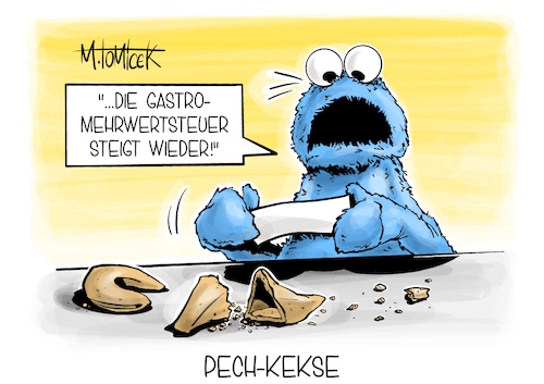 Cartoon: Pech-Kekse (medium) by Mirco Tomicek tagged gastro,gastronomie,mehrwertsteuer,mwst,steuer,essen,restaurant,cafe,speisen,ausessen,corona,19,prozent,erhöhung,kekse,krümmelmonster,cartoon,karikatur,pressekarikatur,mirco,tomicek,gastro,gastronomie,mehrwertsteuer,mwst,steuer,essen,restaurant,cafe,speisen,ausessen,corona,19,prozent,erhöhung,kekse,krümmelmonster,cartoon,karikatur,pressekarikatur,mirco,tomicek