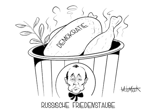 Russische Friedenstaube