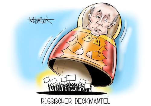 Cartoon: Russischer Deckmantel (medium) by Mirco Tomicek tagged proteste,protesten,protest,demo,demonstrationen,alexej,nawalny,freilassung,anhänger,demonstrieren,kreml,wladimir,putin,gegner,leaks,russland,moskau,maas,eu,sanktionen,sanktion,nord,stream,nordstream,vergiftung,deckmantel,polizei,gewalt,kritik,cartoon,karikatur,pressekarikatur,mirco,tomicek,proteste,protesten,protest,demo,demonstrationen,alexej,nawalny,freilassung,anhänger,demonstrieren,kreml,wladimir,putin,gegner,leaks,russland,moskau,maas,eu,sanktionen,sanktion,nord,stream,nordstream,vergiftung,deckmantel,polizei,gewalt,kritik,cartoon,karikatur,pressekarikatur,mirco,tomicek