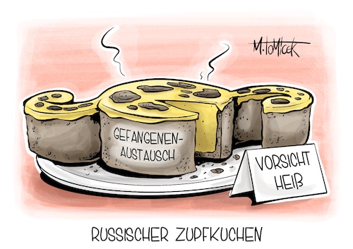 Russischer Zupfkuchen