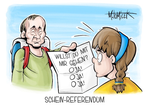 Cartoon: Schein-Referendum (medium) by Mirco Tomicek tagged russland,putin,scheinreferendum,referendum,ostukraine,südukraine,ukraine,ost,süd,besetzte,teile,gebiete,wahl,wahlen,referenden,teilmobilmachung,krieg,soldaten,karikatur,cartoon,pressekarikatur,mirco,tomicek,russland,putin,scheinreferendum,referendum,ostukraine,südukraine,ukraine,ost,süd,besetzte,teile,gebiete,wahl,wahlen,referenden,teilmobilmachung,krieg,soldaten,karikatur,cartoon,pressekarikatur,mirco,tomicek