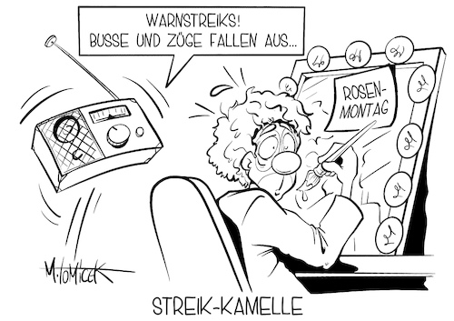 Streik-Kamelle