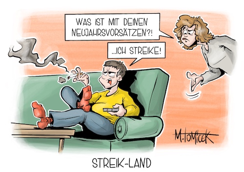 Streik-Land