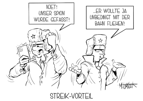 Streik-Vorteil