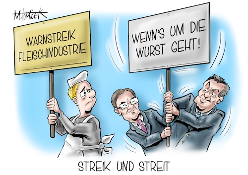 Streik und Streit