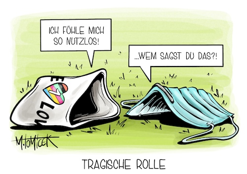 Cartoon: Tragische Rolle (medium) by Mirco Tomicek tagged one,love,binde,wm,weltmeisterschaft,mannschaft,fußball,kapitän,kapitänsbinde,dfb,deutschland,deutscher,fußballbund,rewe,sponsor,gleichberechtigung,katar,quatar,fußballer,corona,maske,maskenpflicht,welle,cartoon,karikatur,pressekarikatur,mirco,tomicek,one,love,binde,wm,weltmeisterschaft,mannschaft,fußball,kapitän,kapitänsbinde,dfb,deutschland,deutscher,fußballbund,rewe,sponsor,gleichberechtigung,katar,quatar,fußballer,corona,maske,maskenpflicht,welle,cartoon,karikatur,pressekarikatur,mirco,tomicek