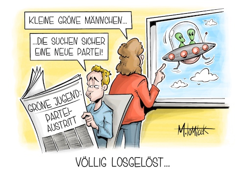 Völlig losgelöst...