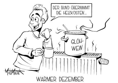 Warmer Dezember