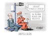 Cartoon: Abstellgleis (small) by Mirco Tomicek tagged sanierung,deutsche,bahn,sanierungsplan,marode,zug,züge,gleis,gelsie,bahnhof,kanzlerfrage,kanzler,kandidat,kandidatur,kfrage,frage,kandidaten,kanzlerkandidaten,spd,olaf,scholz,union,merz,alte,dame,karikatur,pressekarikatur,cartoon,mirco,tomicek