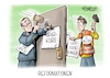 Cartoon: Reformationen (small) by Mirco Tomicek tagged vw,volkswagen,tarif,tarifverhandlungen,tarifverhandlung,tarifforderungen,ig,metall,tarifrunde,sparkurs,lohn,streichungen,werke,autos,reformation,thesen,karikatur,pressekarikatur,cartoon,mirco,tomicek