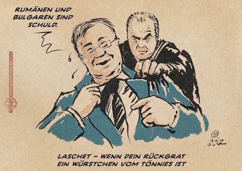 Laschet By Guido Kuehn | Politics Cartoon | TOONPOOL