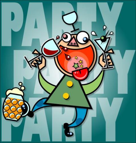 Party Party By Gnurf Media Culture Cartoon TOONPOOL